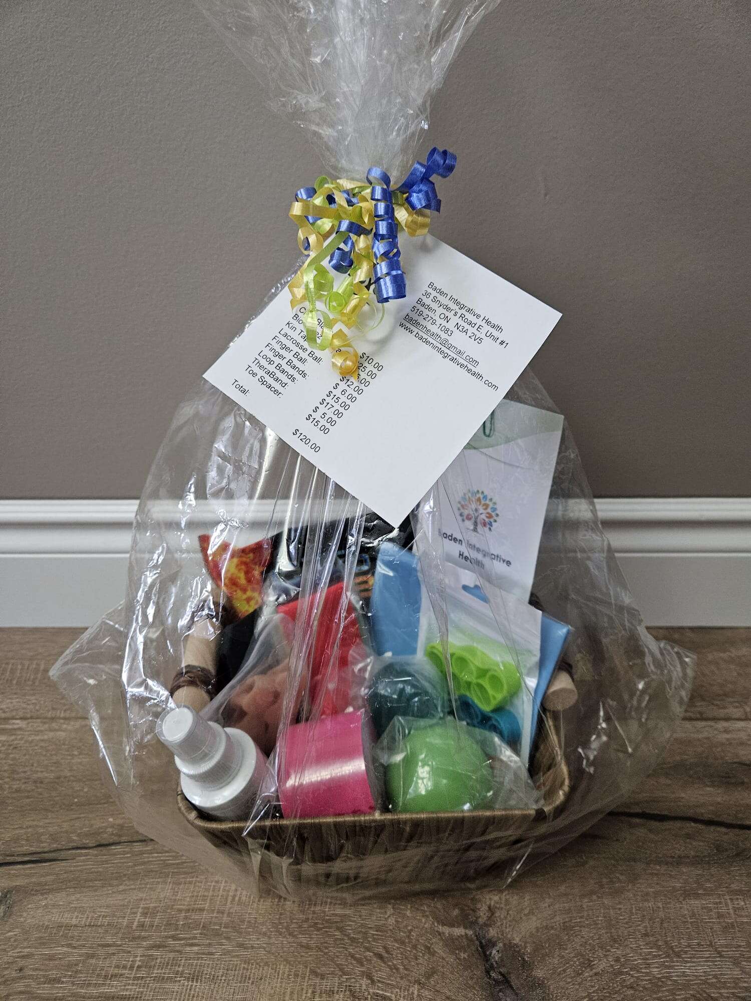 35. Health & Wellness Gift Basket